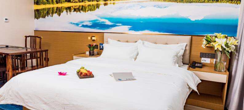 财道客栈•优选酒店(博乐滨河公园店)图片