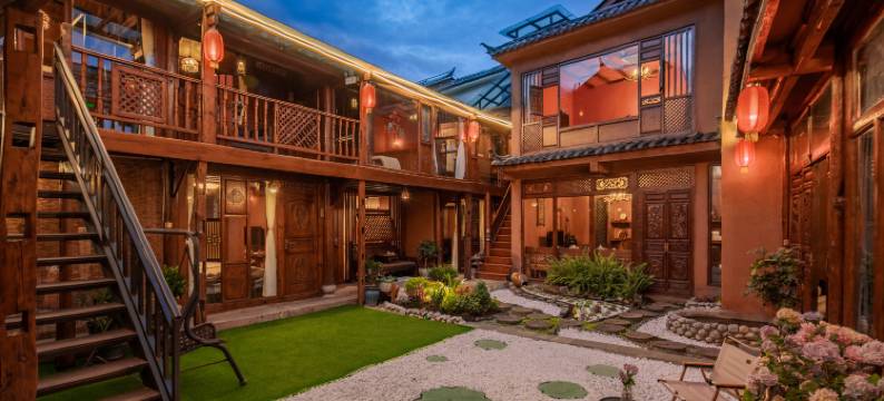 丽江遇见花堂纳西度假庭院(束河古镇店)图片