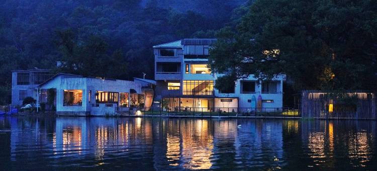 靖安水岸边图片