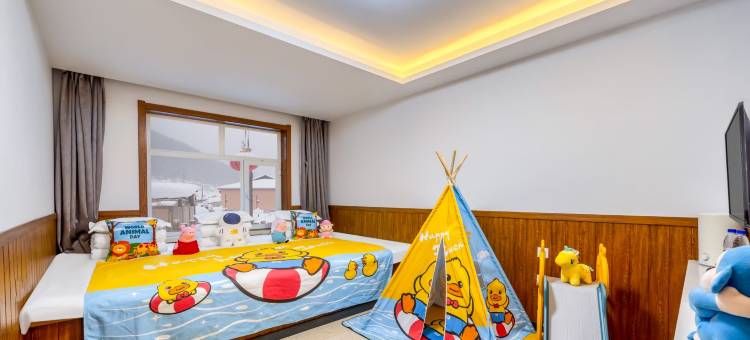 枕溪 SnowPeak・望雪闲庭美宿图片