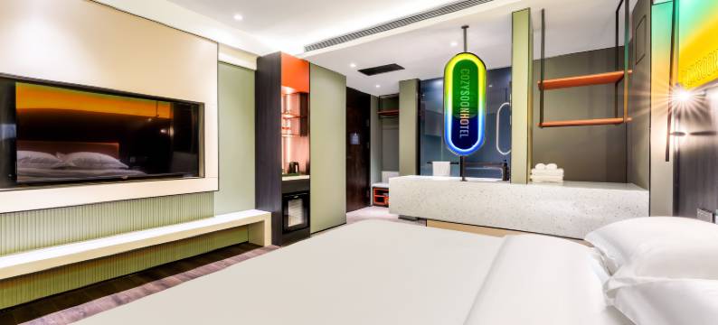 轻呈高空酒店(哈尔滨西站万达广场店)图片