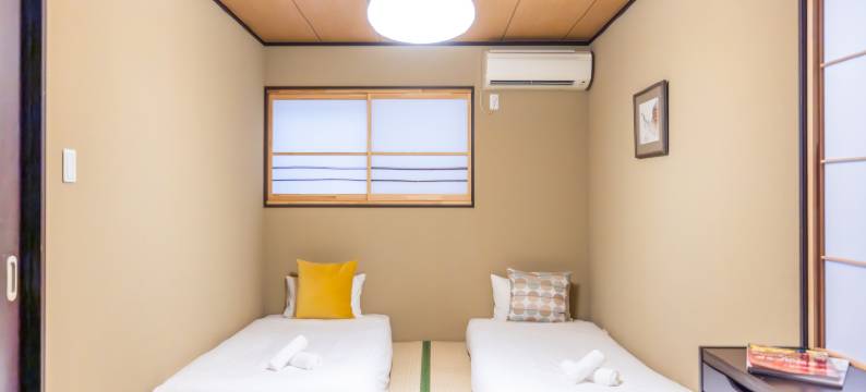 「无时・岚」阪急岚山站步行3分钟，全新装修MUJI风1和2层出租(Muji Arashi 3 min walk to Hankyu Arashiyama - Max 5 ppl)图片