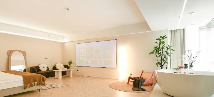 七里拾光·设计师私汤民宿(市中心苏宁广场店)图片