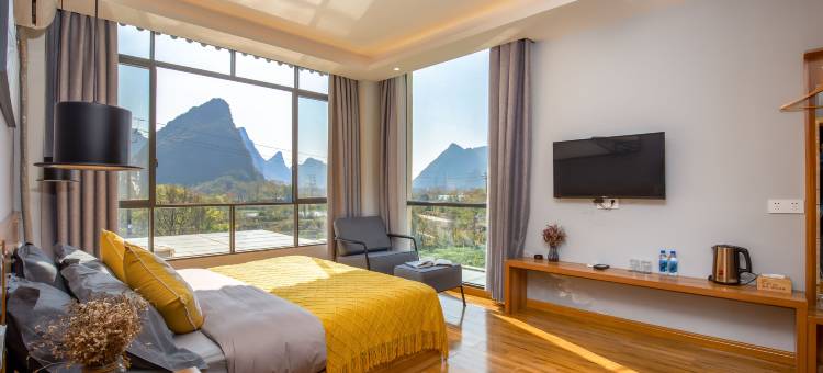 找稻田・喜看稻菽|自在方外・270°环山观景度假美宿(芦笛景区店)图片