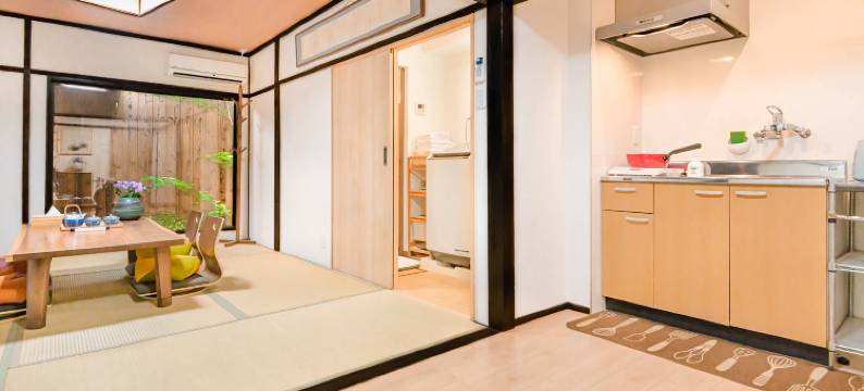 「樱之宿･ 千本」近京都站/绝美庭院/两室两卫(Sakuraya･Senmoto Kyoto Station Japanese Style Villa)图片