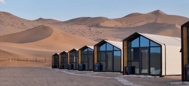 敦煌落日派对轻奢星空露营民宿图片