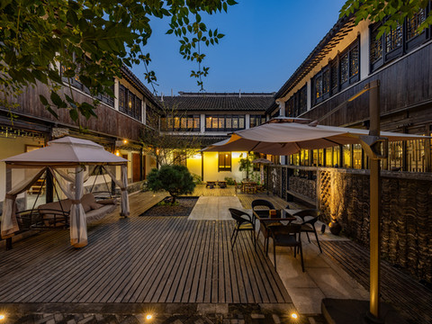 周庄贞丰轩度假庭院