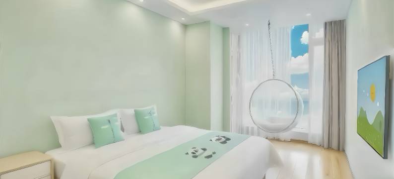 雅安三只熊猫主题酒店图片