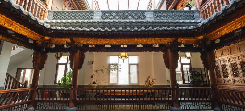 花筑·壹生缘丨木雕美学·典藏柚木·中式府邸(建水古城店)图片