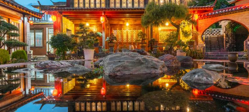 乡栖源Relax·览山独见雪山全景星宿图片