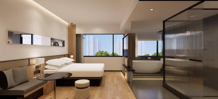 SFEEL设计师酒店(成都牛王庙地铁站店)图片