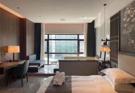 九宫峪康养温泉度假酒店外景图