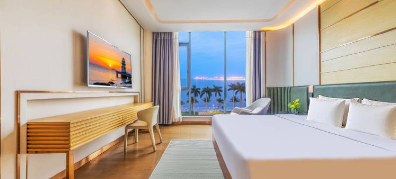 Oceanic Beauty·青麦S海景酒店(珠海拱北口岸情侣南路店)图片