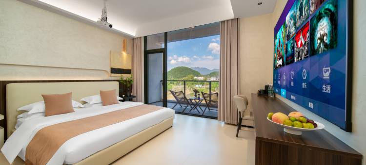 山月•枕星河 | Mountain•Moon•Galaxy设计师民宿(天堂寨景区店)图片