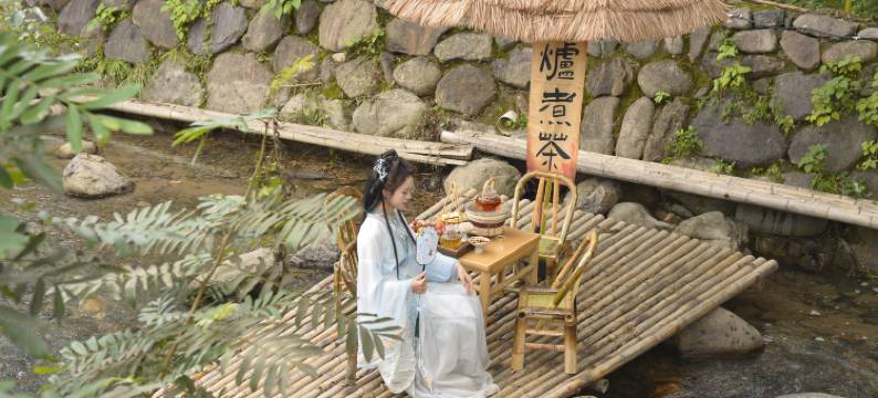 安吉栖心山隐·藏风雪景Valley Villa山野温泉美拍亲子度假美宿图片