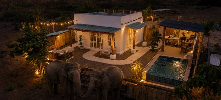 Elephant pool villa maetang chiangmai图片