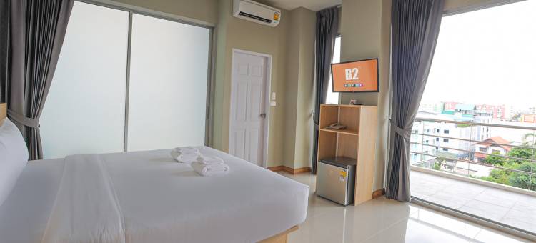 B2九世皇家公园斯纳卡琳42精品经济酒店(B2 Suan Luang Rama 9 Srinakarin 42 Boutique & Budget Hotel)图片