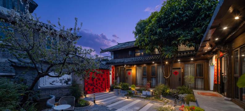 Cure斑斓·自然美学观古城全景度假庭院(丽江古城大水车店)图片