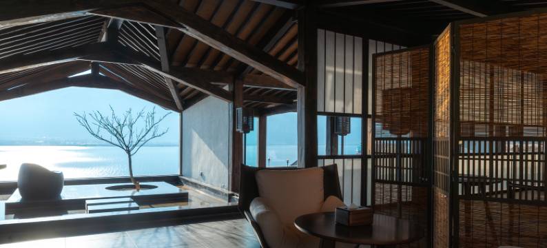 大理·隐里︱半山日落海景国风庭院(洱海文笔村店)图片