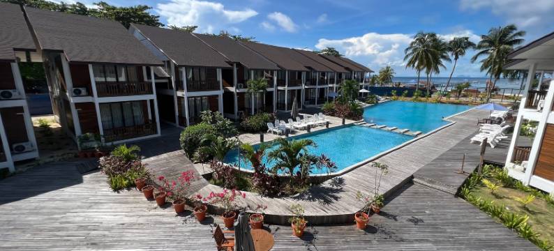 马布岛婆罗洲潜水度假村(Borneo Divers Mabul Resort)图片