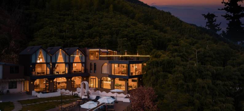 只越·竹林丨Zhi Yue·安吉私汤温泉云端峡谷观景设计师美宿图片