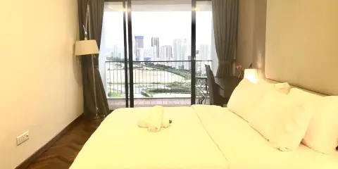 Seaview Studio Water Purify KingBed SunriseBalcony