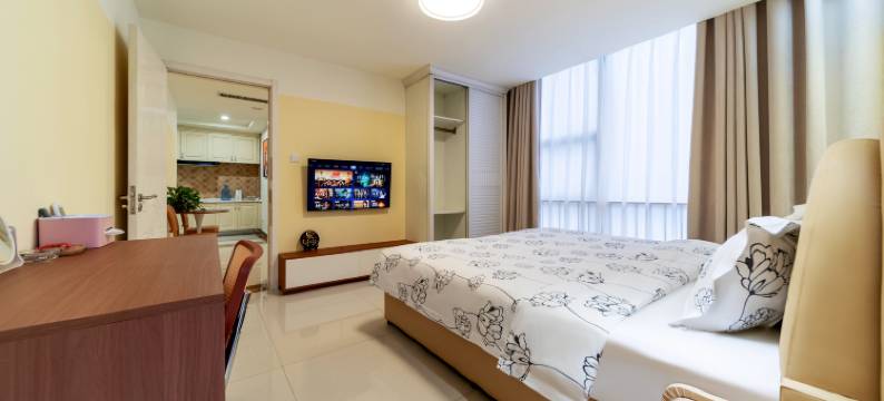 蓝莓连锁酒店公寓(临沂齐鲁吾悦广场店)图片