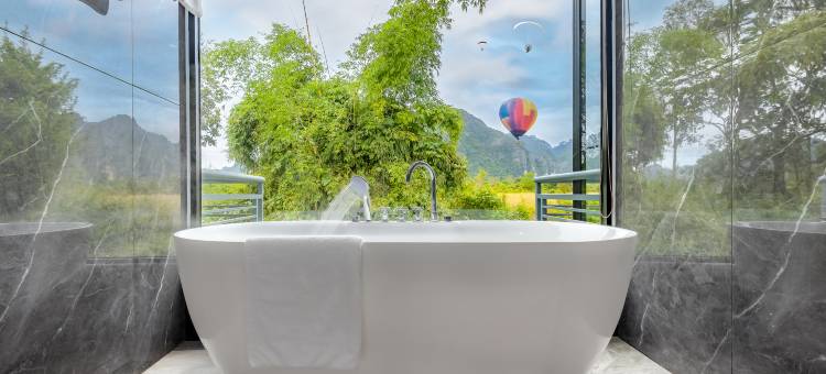 紅寶石山景度假村-萬榮(Ruby Mountain View Resort Vang Vieng)图片