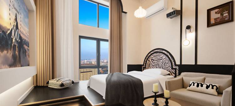 町说•THEMOMENAPARTMENT拾光美学设计师LOFT公寓(南通职业大学店)图片