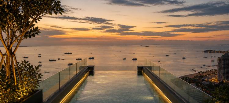 WCC芭提雅The Edge海景公寓｜市中心高空泳池｜近海滩商场(WCC Sea View Stay at The Edge Central Pattaya)图片