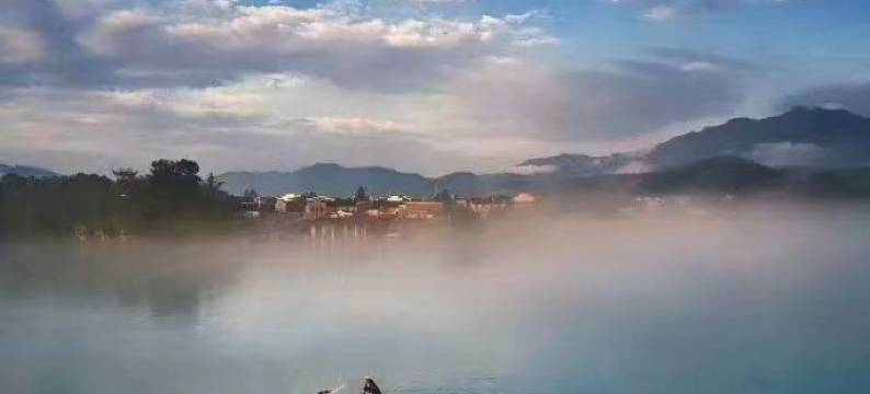 桃花潭九天艺宿半岛别墅图片