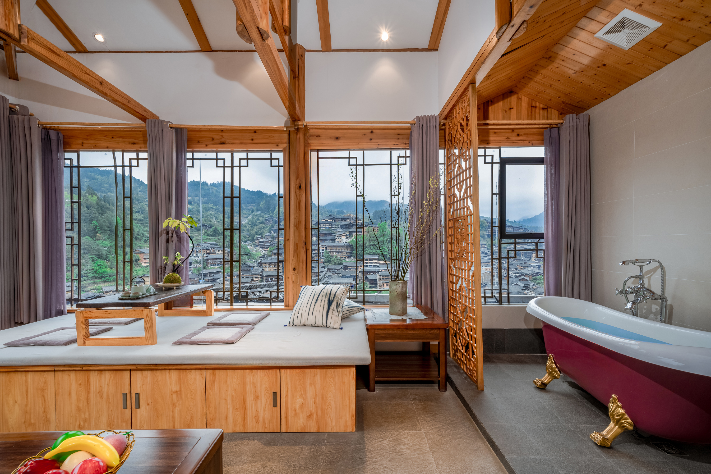 Xijiangshan Bianmeisu (Observation Deck)Over view