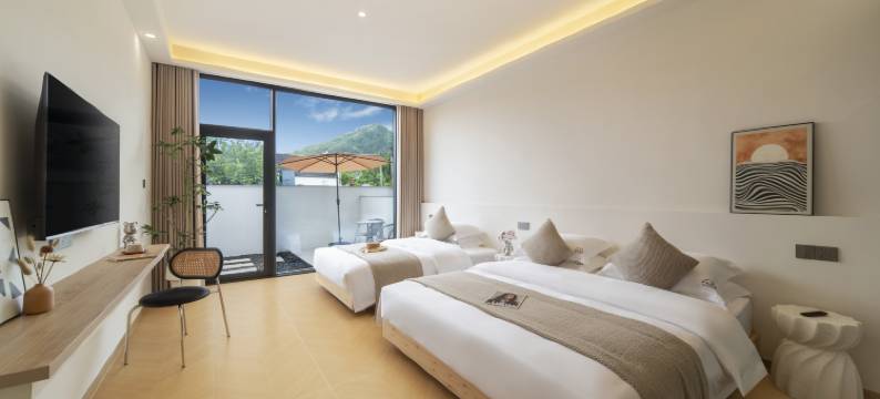 安吉山也·徒步溯溪·山景亲子度假美宿(龙王山漂流店)图片