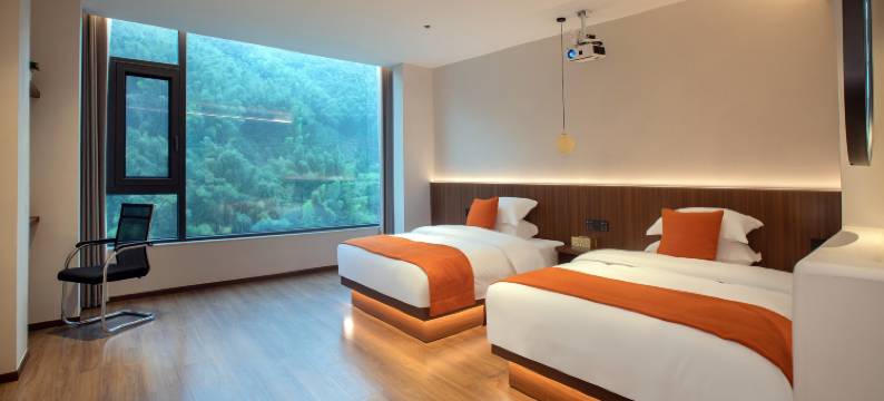 倚岚御墅Warmth 生态氧吧|简奢氛围亲子度假艺宿(汤口南大门店)图片