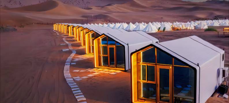 敦煌大漠之境野宿旅拍沙漠星空民宿图片