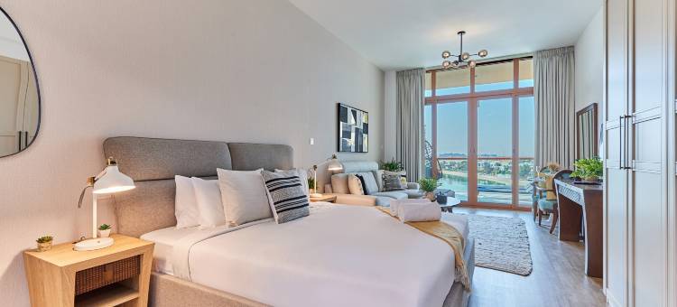棕榈岛海景豪华公寓 | 近Nakheel购物中心(Sea View Luxury Studio in Palm | Near Nakheel Mall)图片
