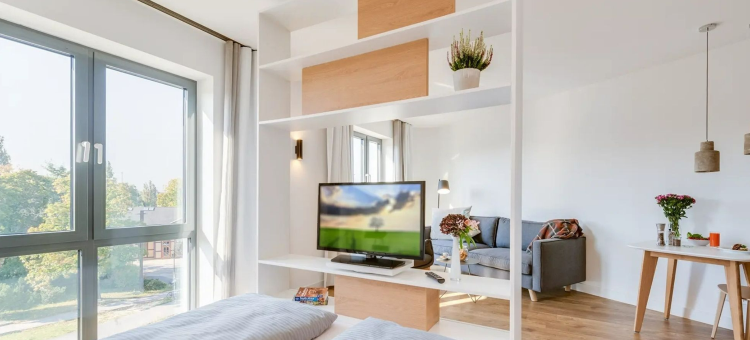 布勒费尔德火车总站的smartments(smartments Bielefeld Hauptbahnhof)图片