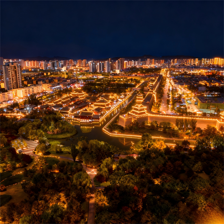 平城怡家SERENITY|古城映画·高空观景智享影音民宿(大同古城店)图片