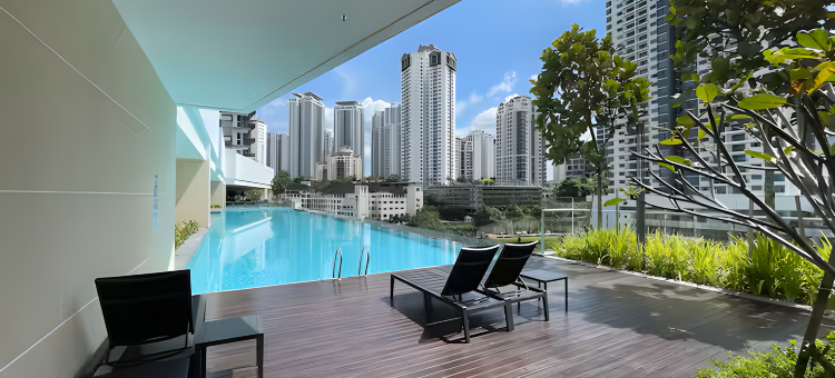 满家乐三卧室单位(Inspirasi Mont Kiara 3 Rooms Balcony Free Wifi & Carpark by the Homez)图片