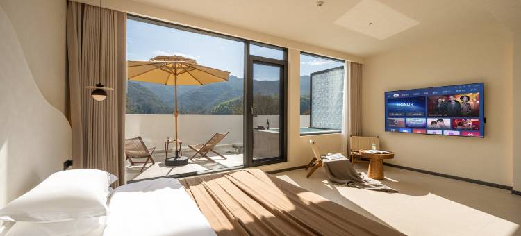 森与溪·泊野|山景·临溪·夏日泳池°亲子美宿(皖南川藏线板桥店)图片
