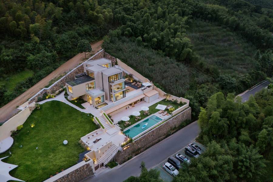 杭州·Sicilia西西里·漫·180°山景溯溪·侘寂美學音樂主題民宿