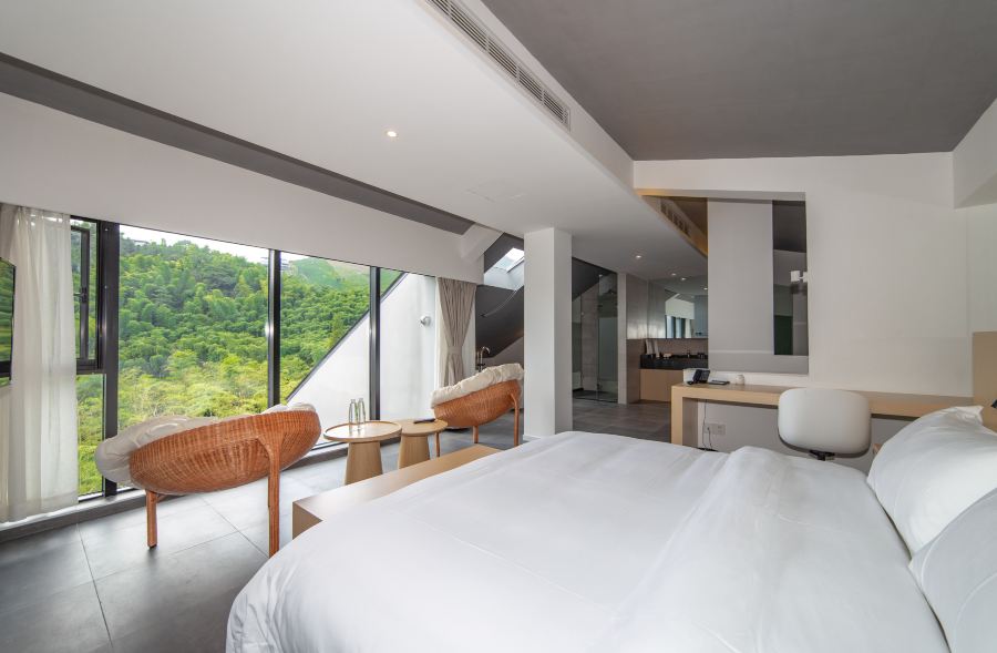 谷语区域林景露台双卧LOFT家庭套房 缩略图 7