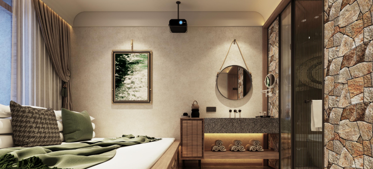 蓝馨梦观雪阁假日酒店(雪乡雪韵大街店)图片