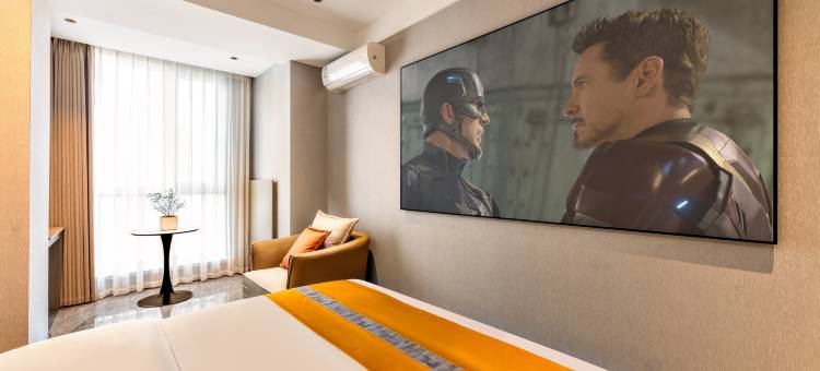 居美电影主题酒店(保定东站河大新区店)图片