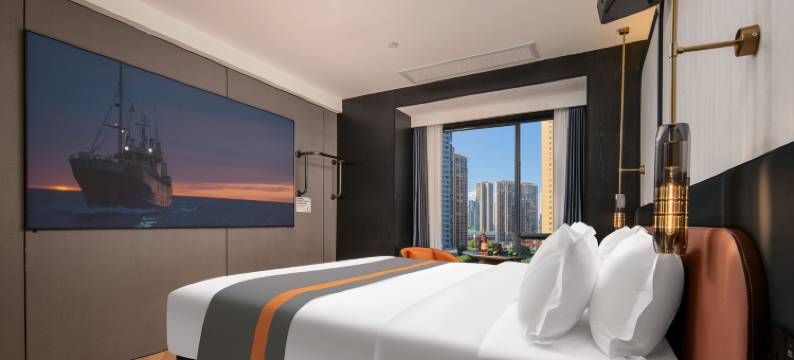 屿厘X酒店(长沙万家丽中路高桥北地铁站店)图片