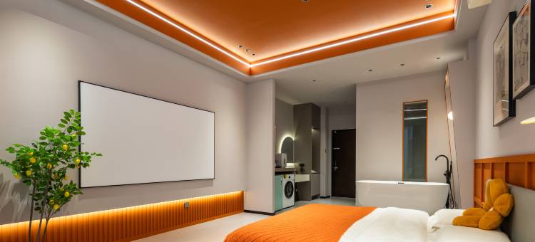 缘宿·设计师投影民宿(大同东信广场店)图片