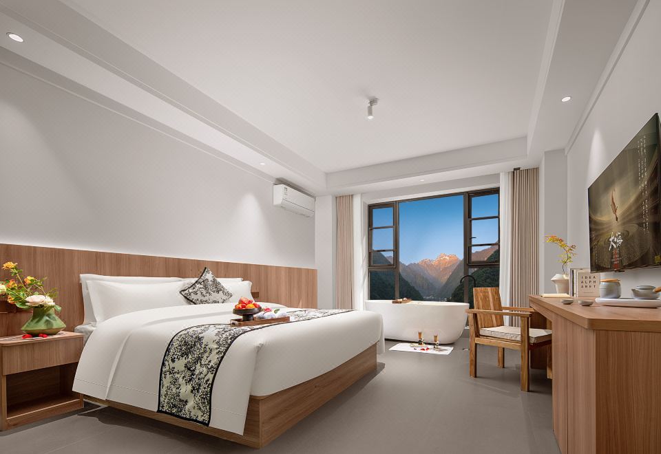 墨韵·云下别院温泉民宿（海螺沟冰川森林公园游客中心店）外景图