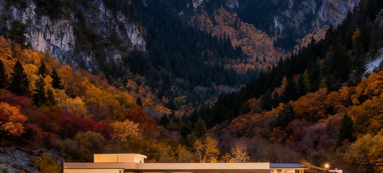 九寨沟•暮山图片