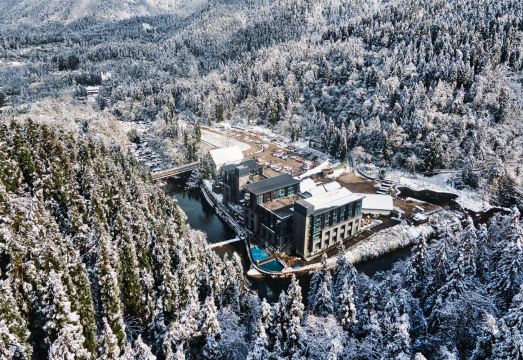 龙苍沟宽山隐庐酒店外景图