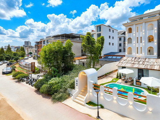 春屿竹丨高空夜景180°法式亲子House庭院(陶溪川文创街店)